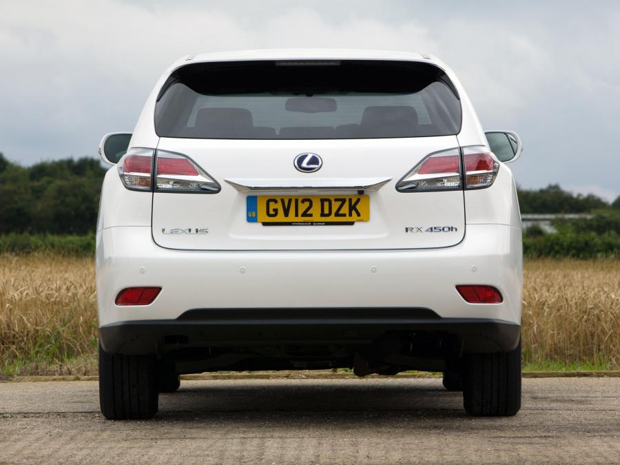  Lexus RX450h F-Sport 2012 года  (UK) (фото 9 из 16)
